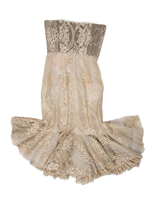 Brock Collection Lace Pattern Midi Length Dress