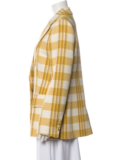 Brock Collection Plaid Print Blazer