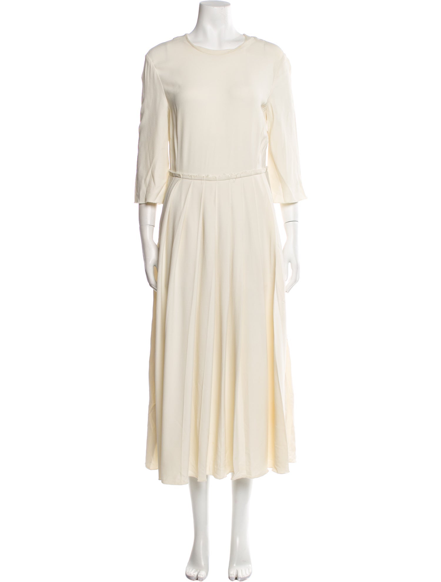 Brock Collection Scoop Neck Long Dress