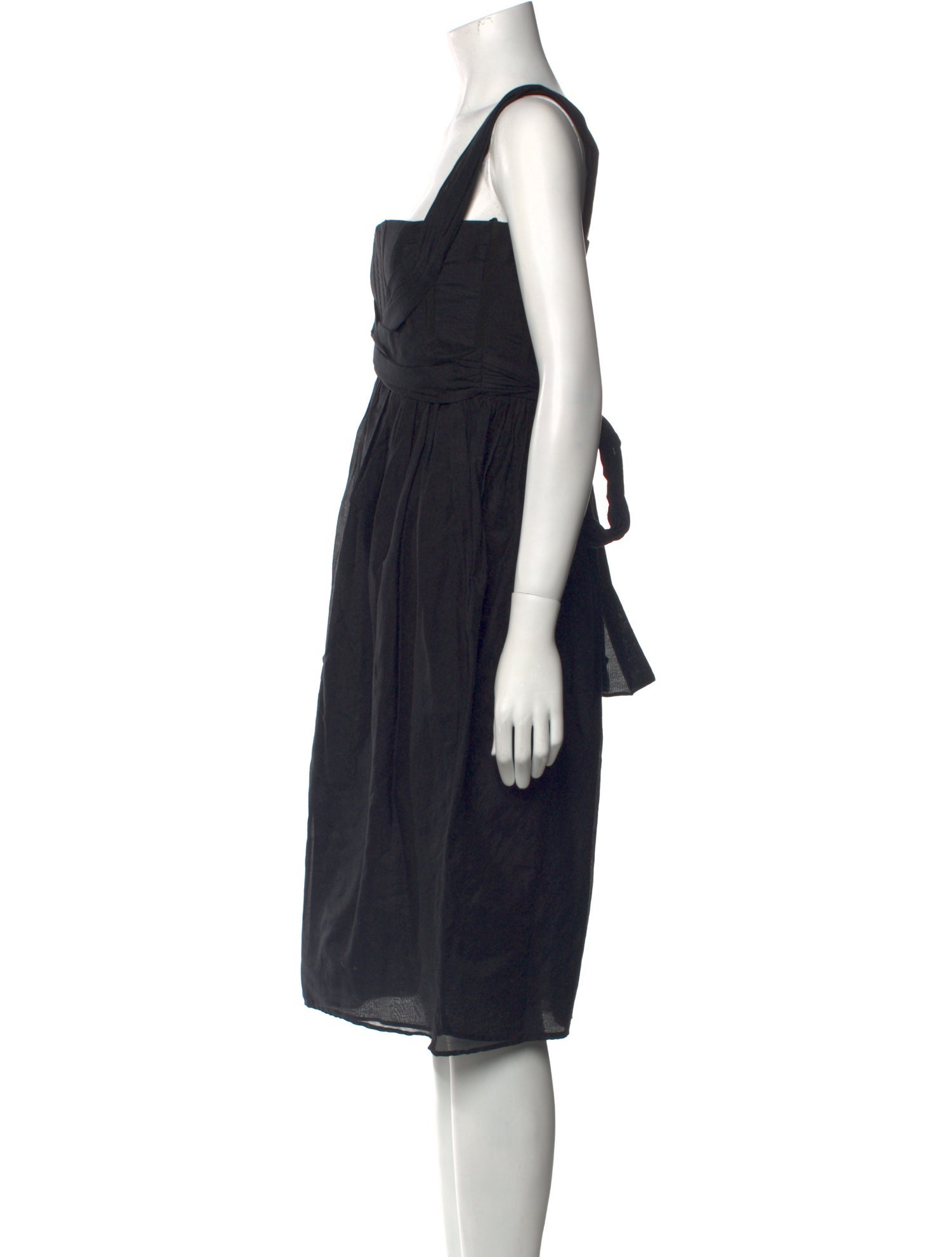 Brock Collection Square Neckline Long Dress