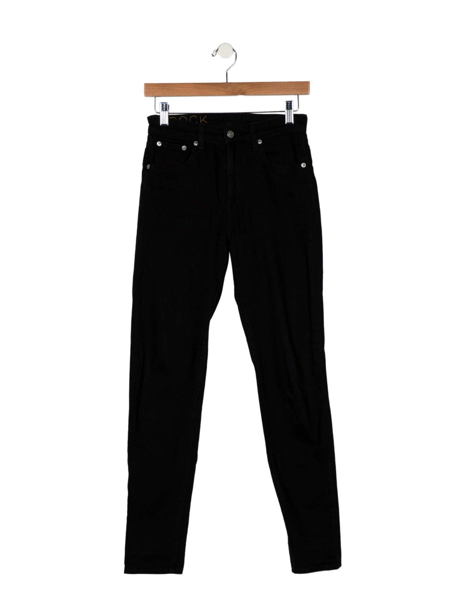 Brock Collection Mid-Rise Skinny Leg Jeans