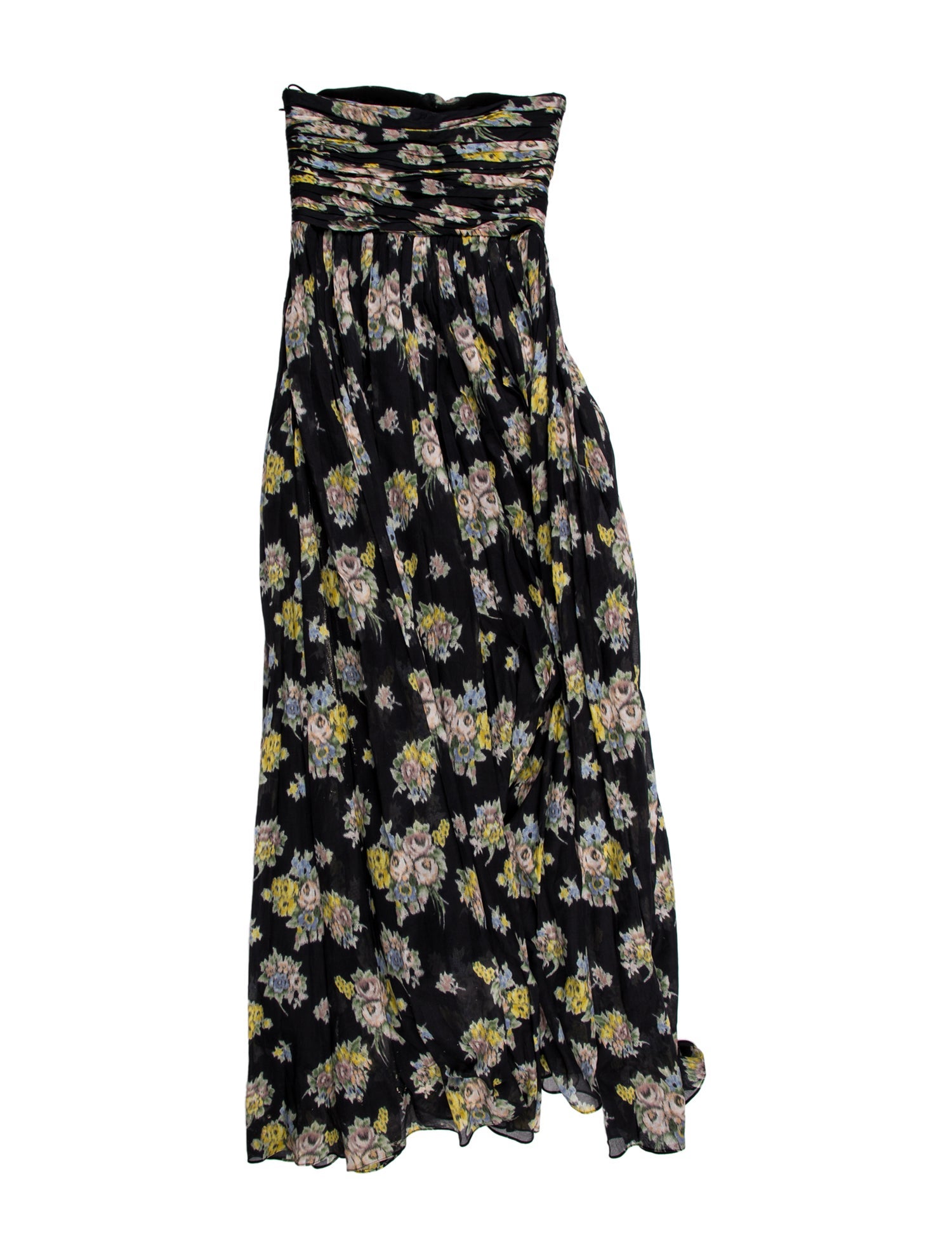 Brock Collection Floral Print Long Dress
