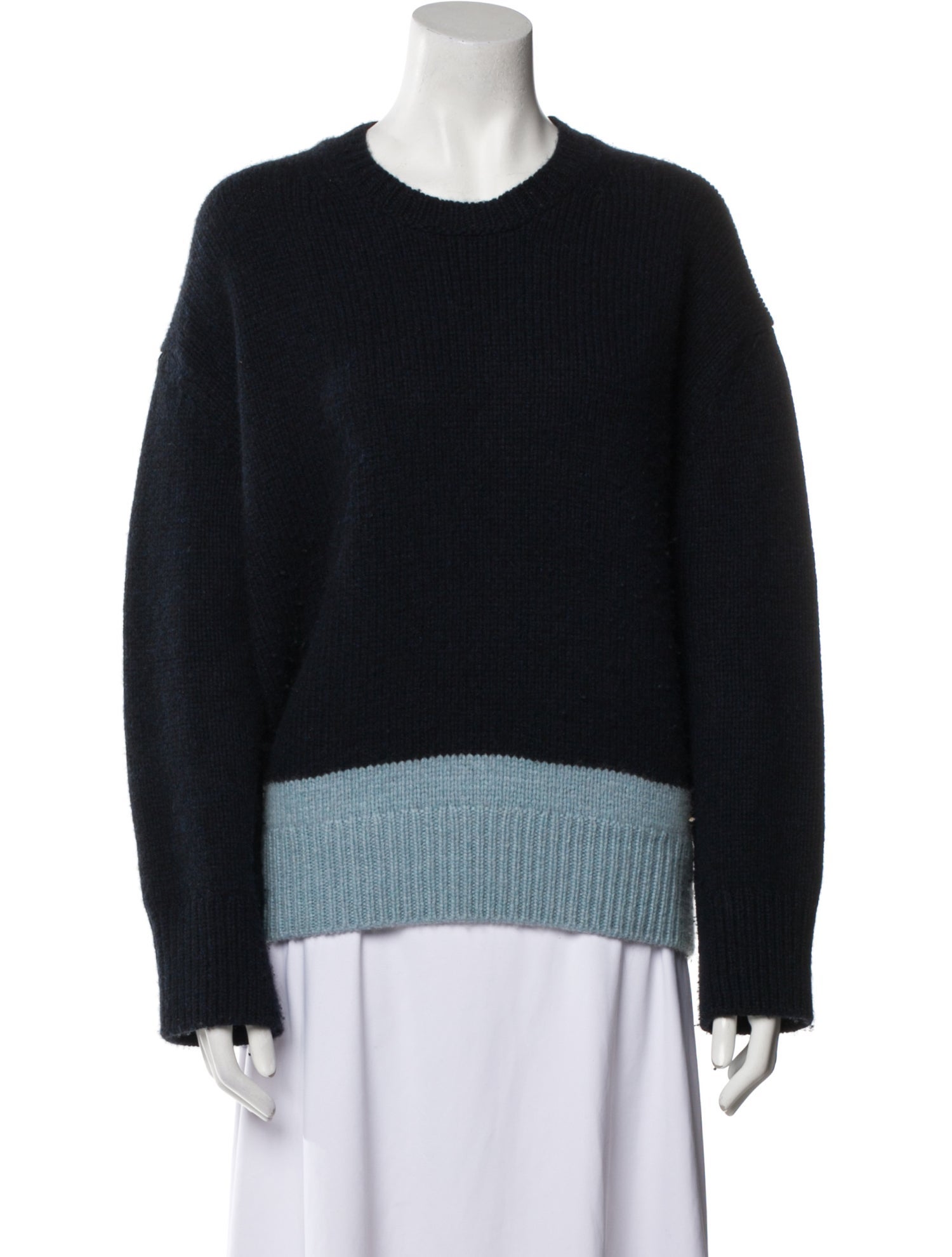 Brock Collection Cashmere Crew Neck Sweater
