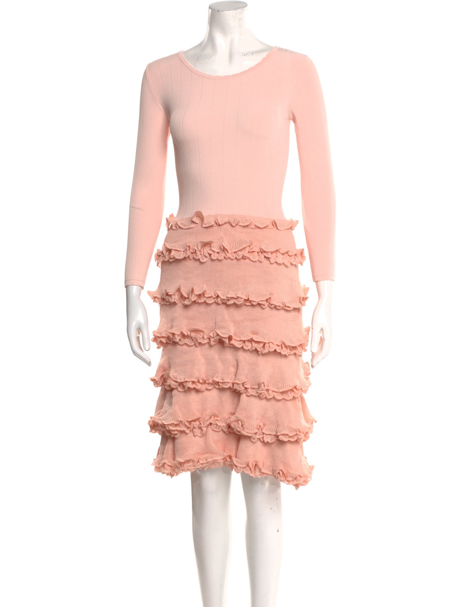 Brock Collection Scoop Neck Knee-Length Dress