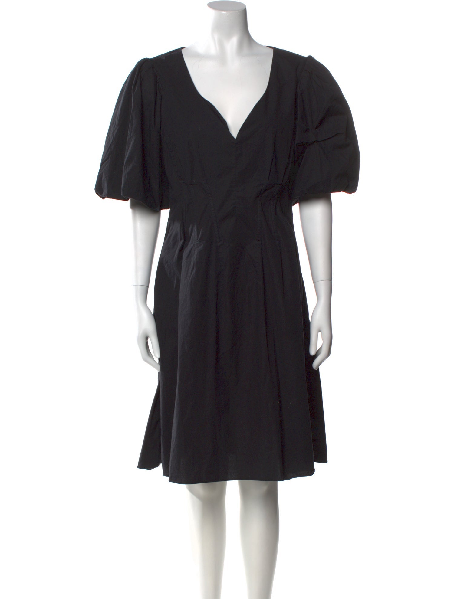 Brock Collection V-Neck Knee-Length Dress