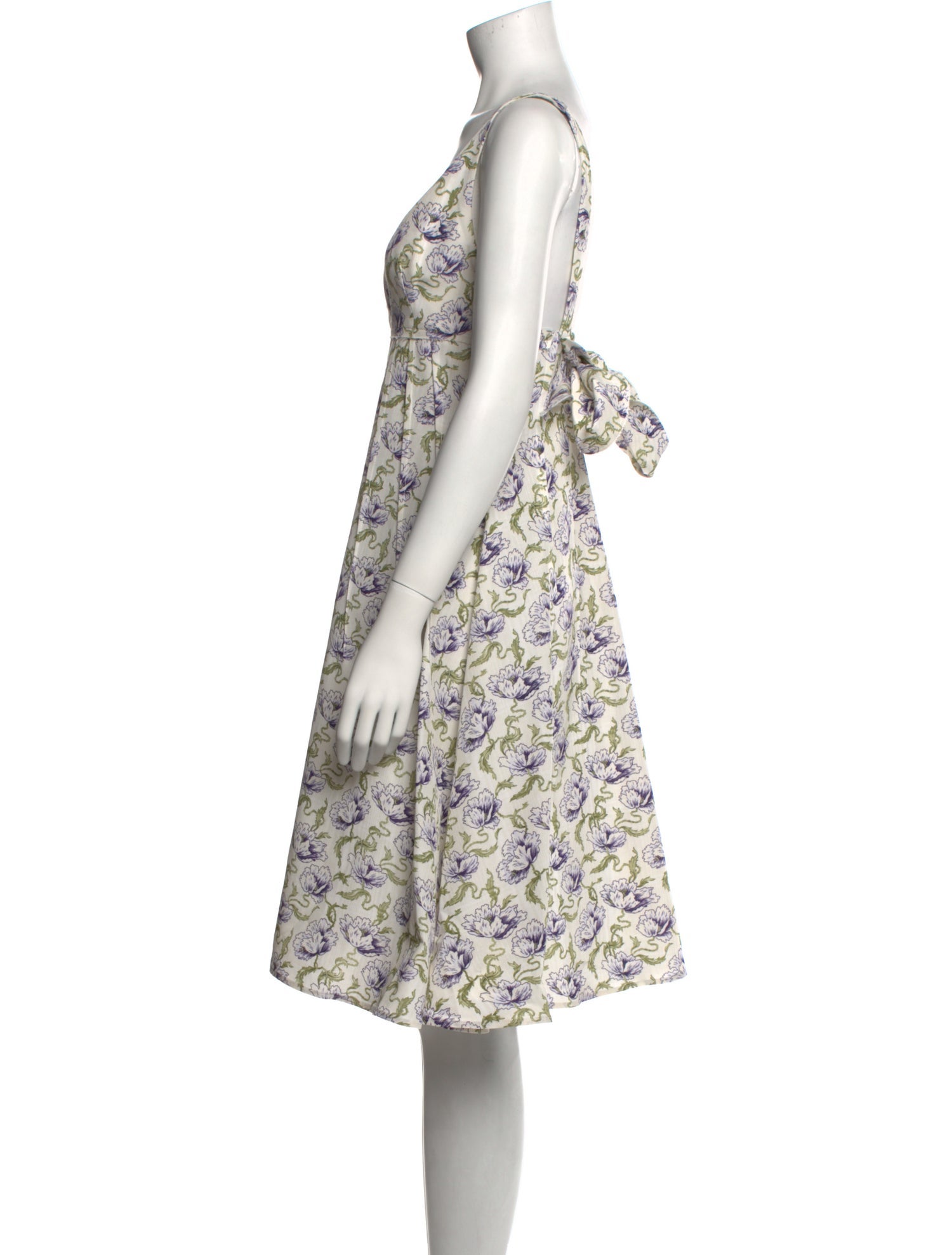 Brock Collection Floral Print Knee-Length Dress