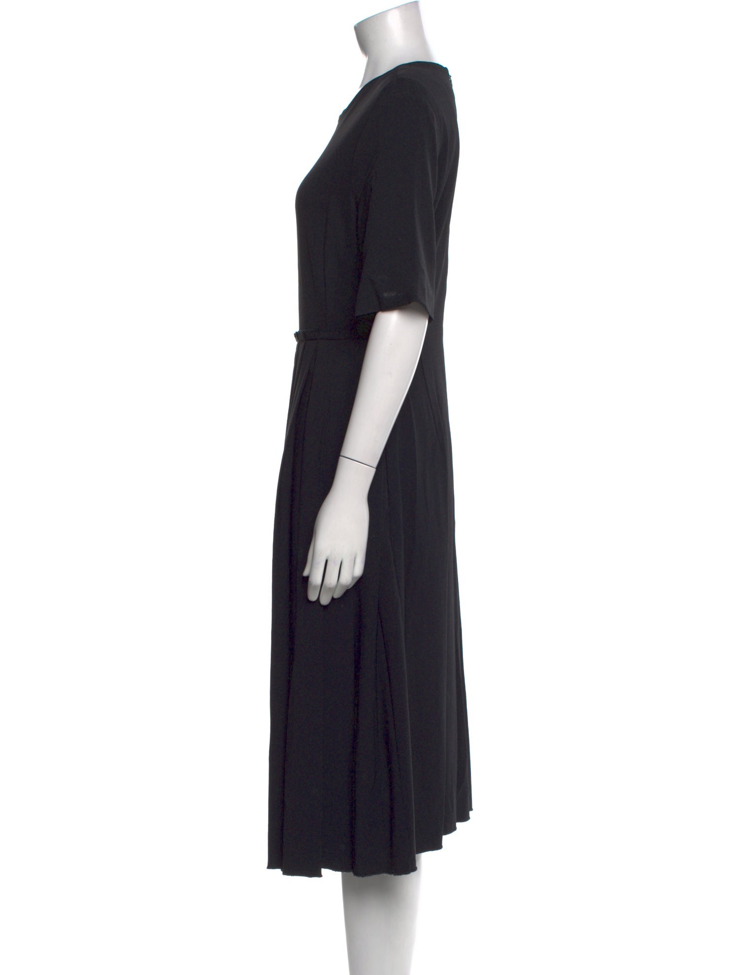 Brock Collection Crew Neck Midi Length Dress