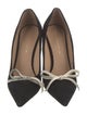 Brock Collection Velvet Bow Accents Pumps