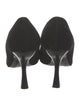 Brock Collection Velvet Bow Accents Pumps
