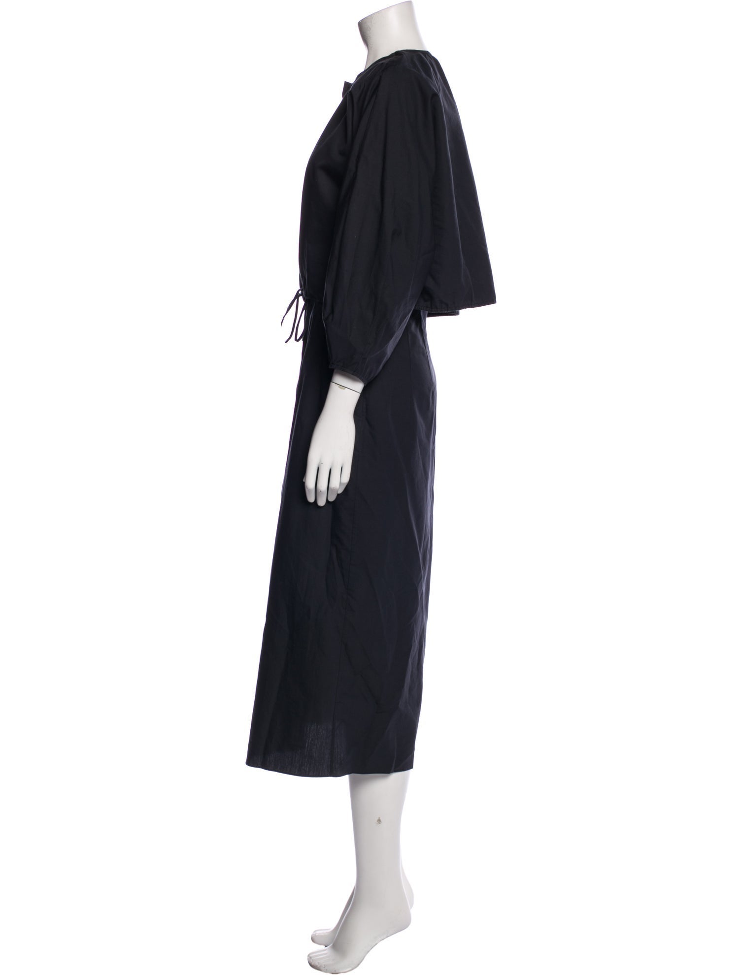 Brock Collection Crew Neck Long Dress