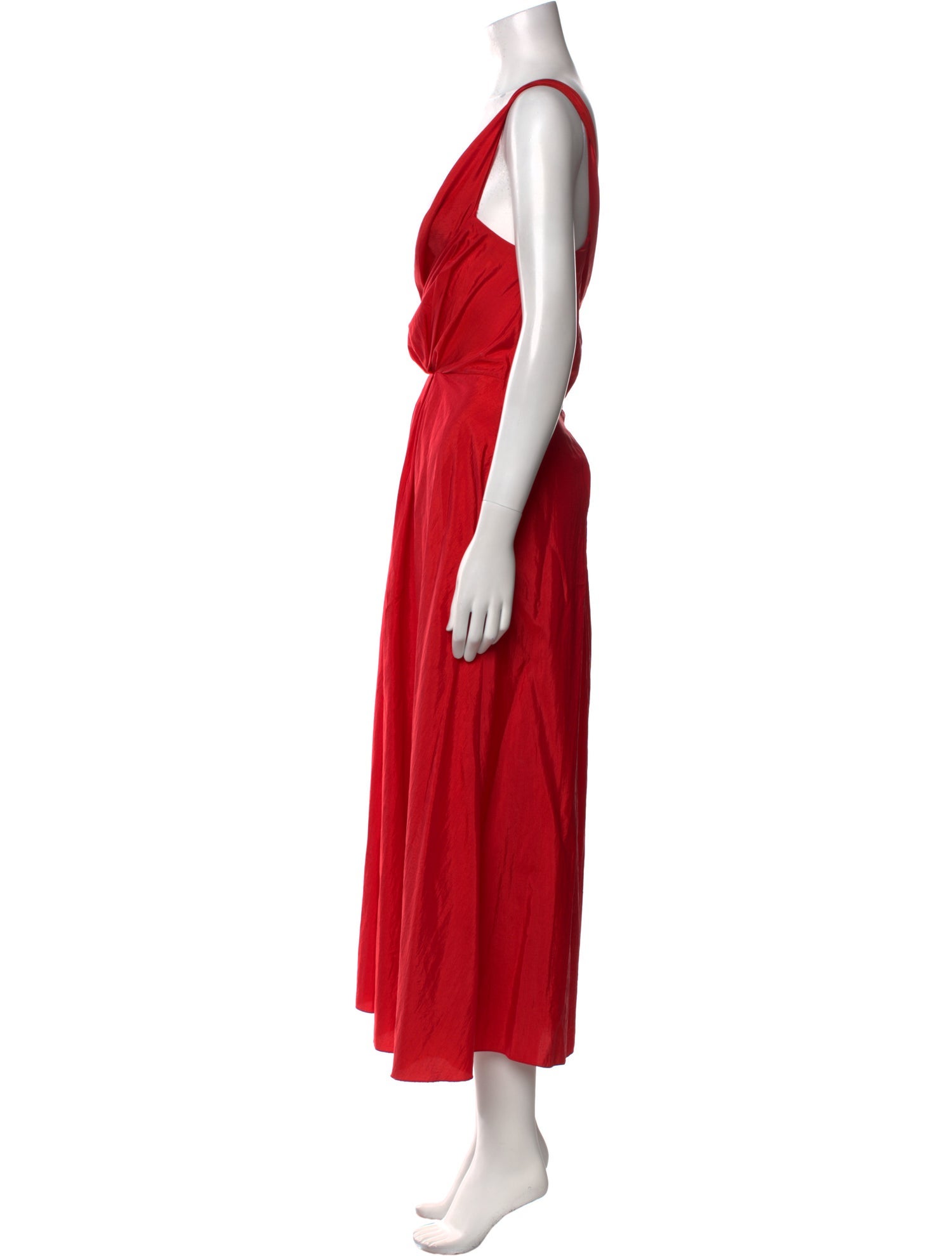 Brock Collection Square Neckline Long Dress