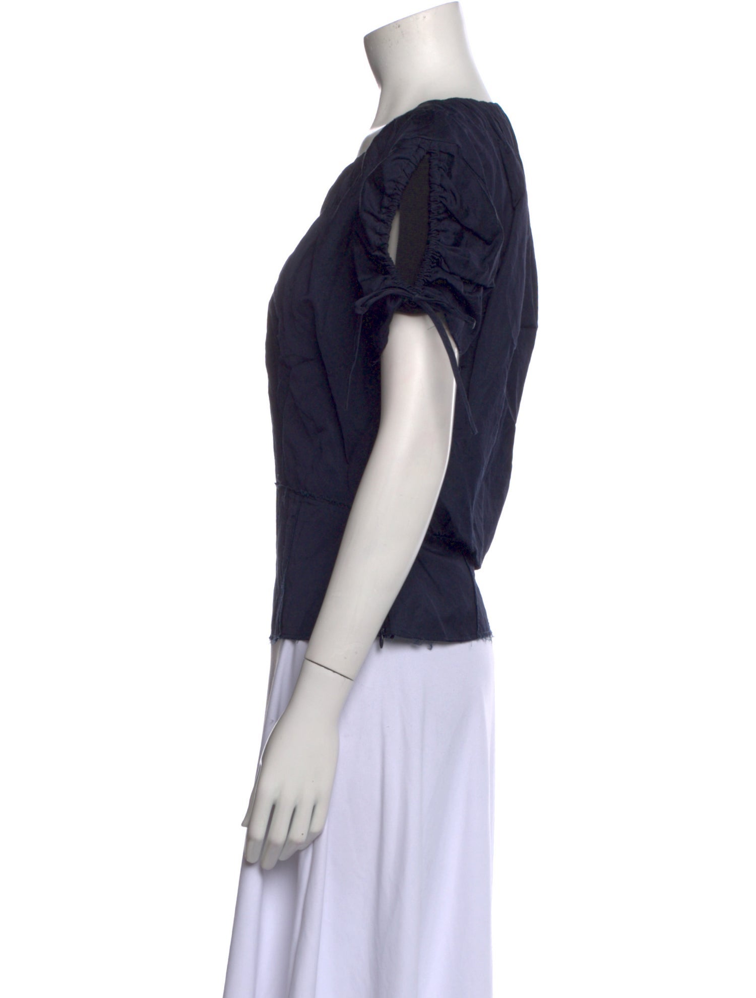 Brock Collection Scoop Neck Short Sleeve Top