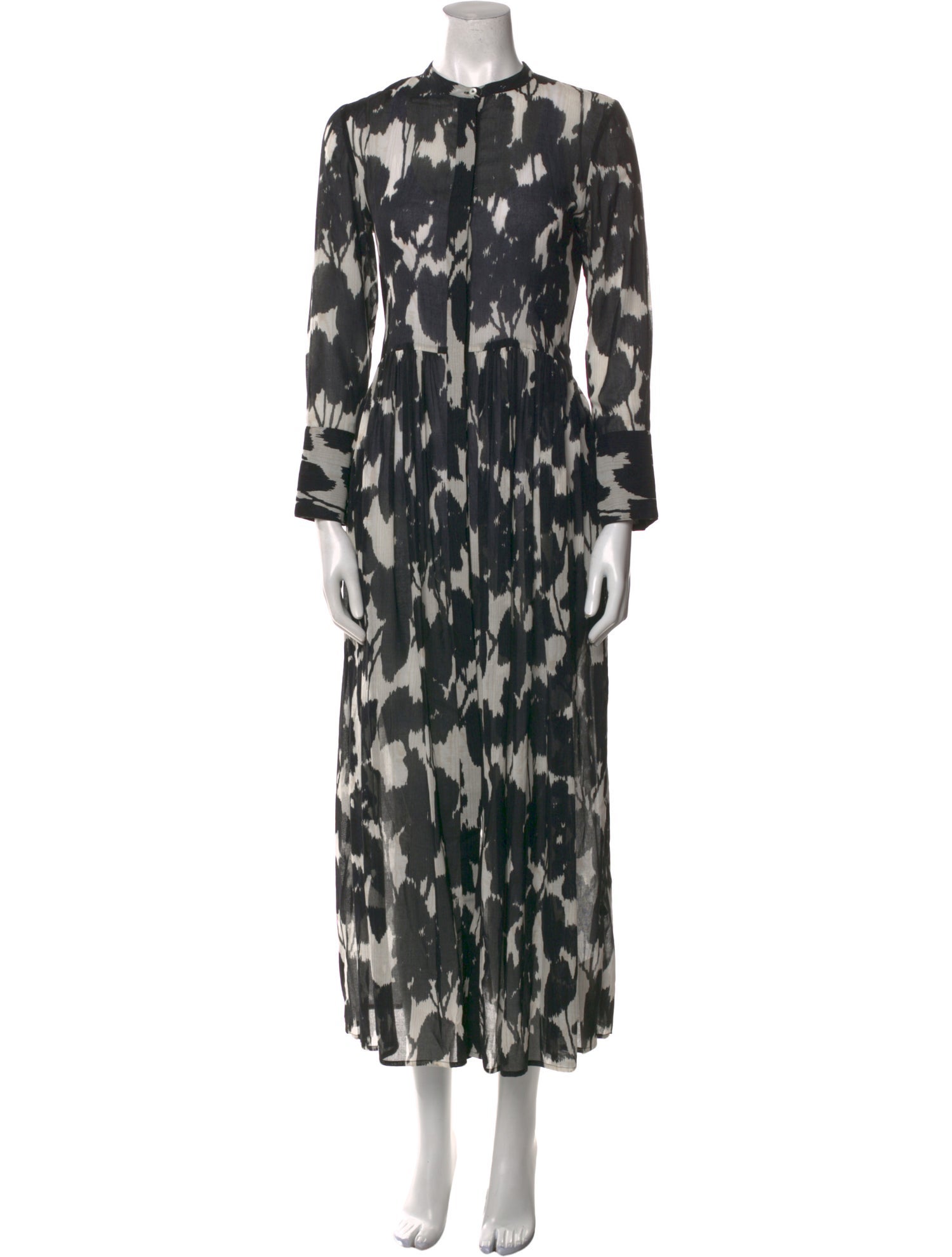 Brock Collection Printed Long Dress