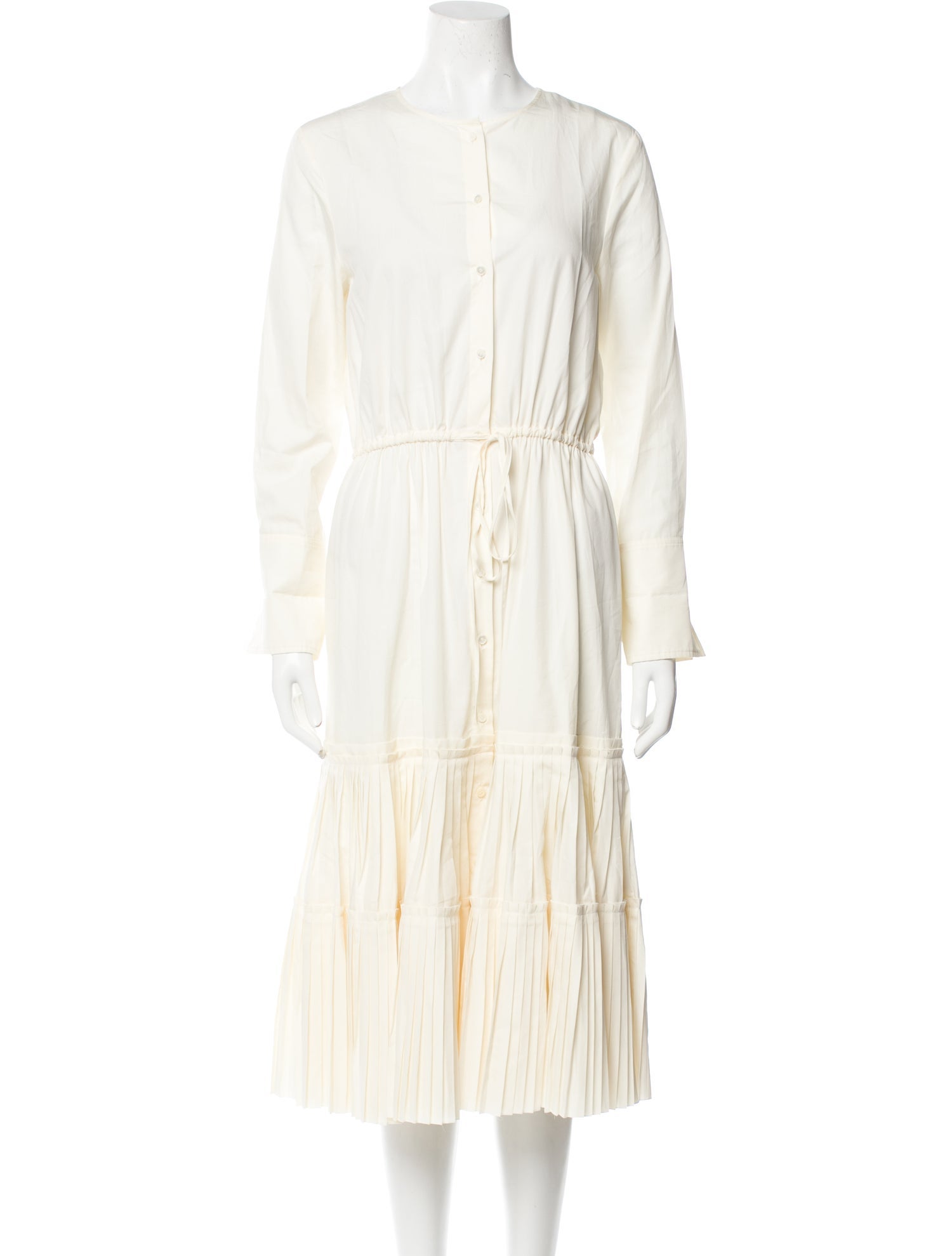 Brock Collection Crew Neck Midi Length Dress