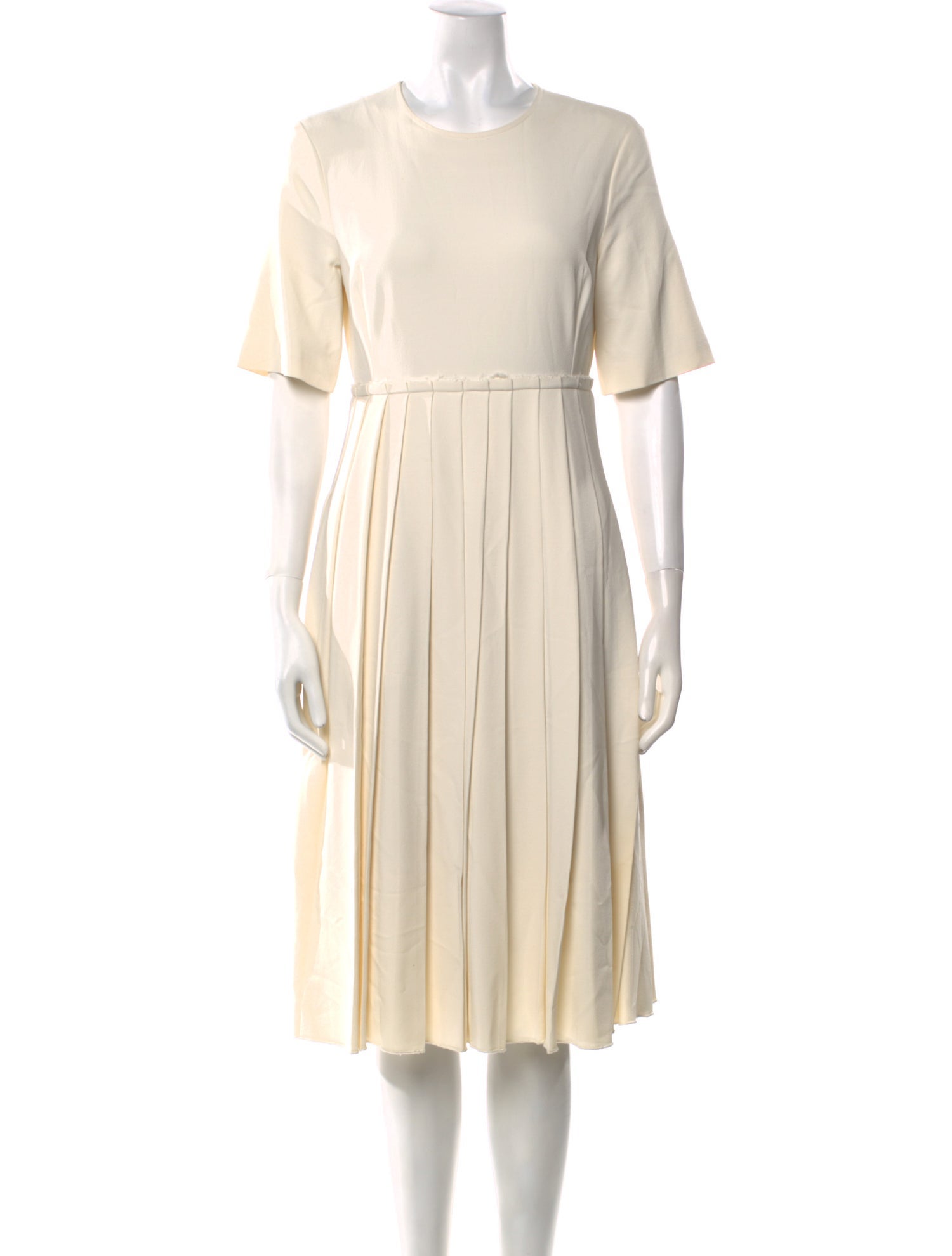 Brock Collection Crew Neck Midi Length Dress