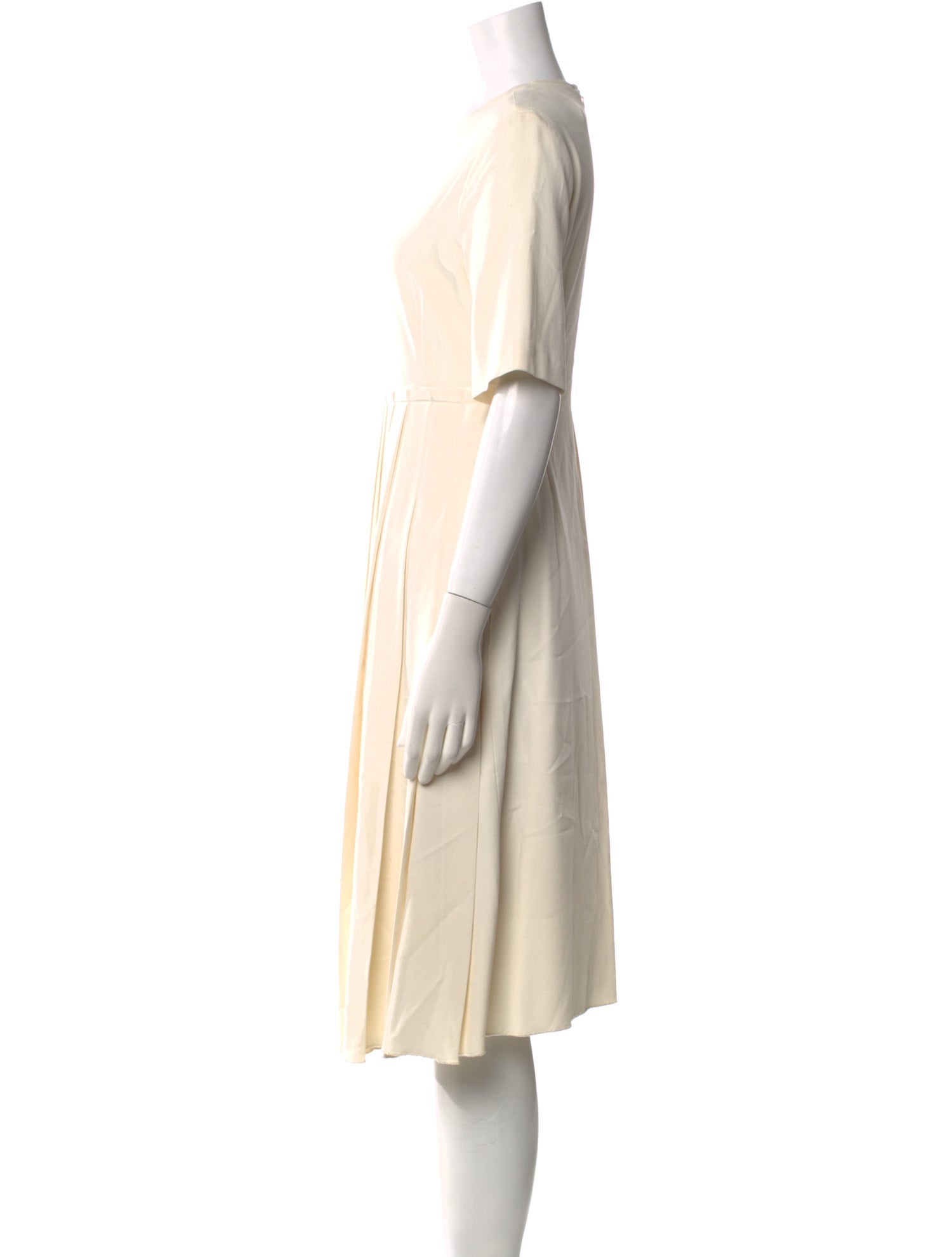 Brock Collection Crew Neck Midi Length Dress