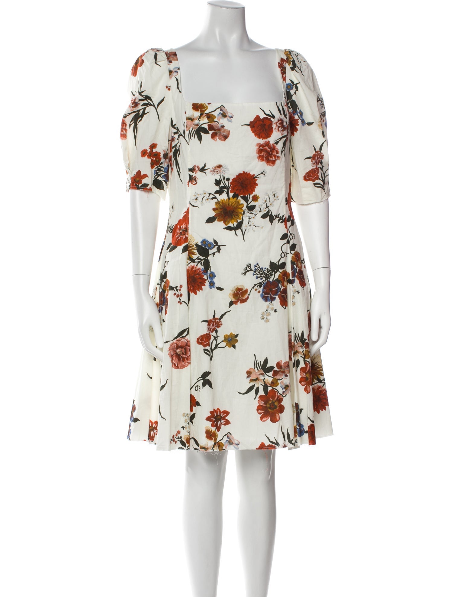 Brock Collection Floral Print Mini Dress