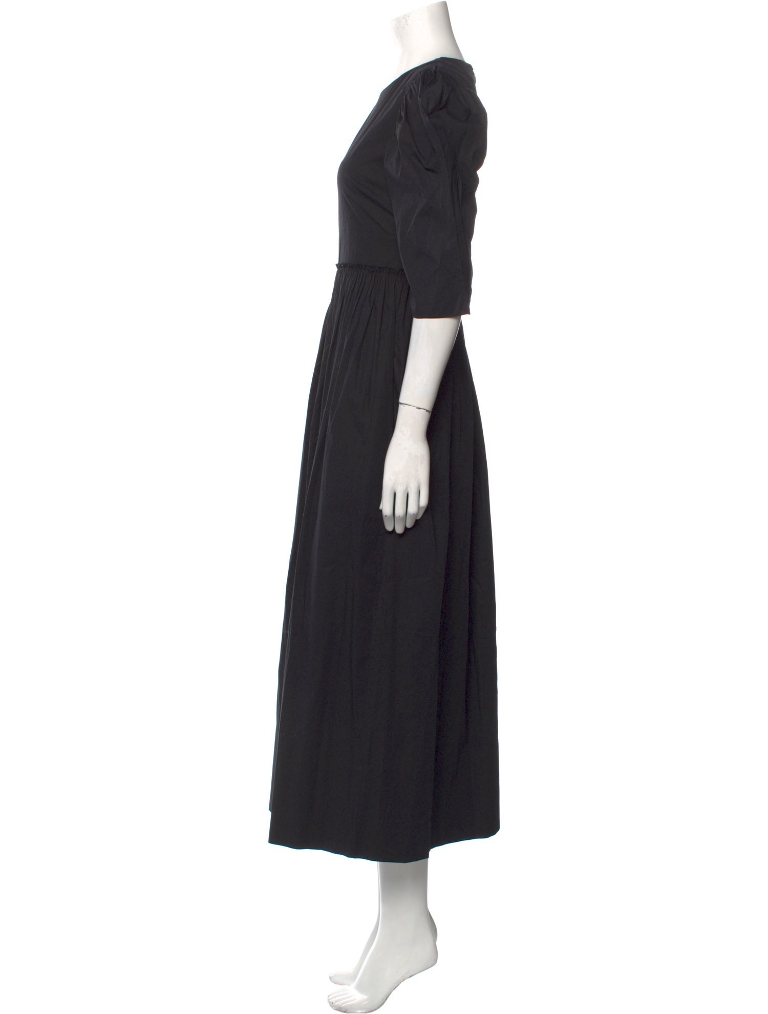 Brock Collection Crew Neck Long Dress