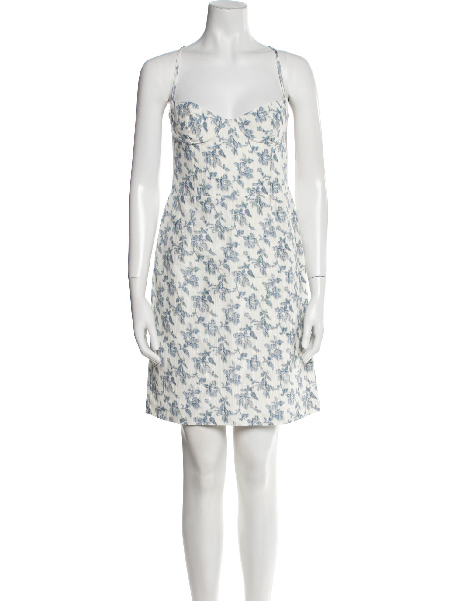 Brock Collection Floral Print Mini Dress