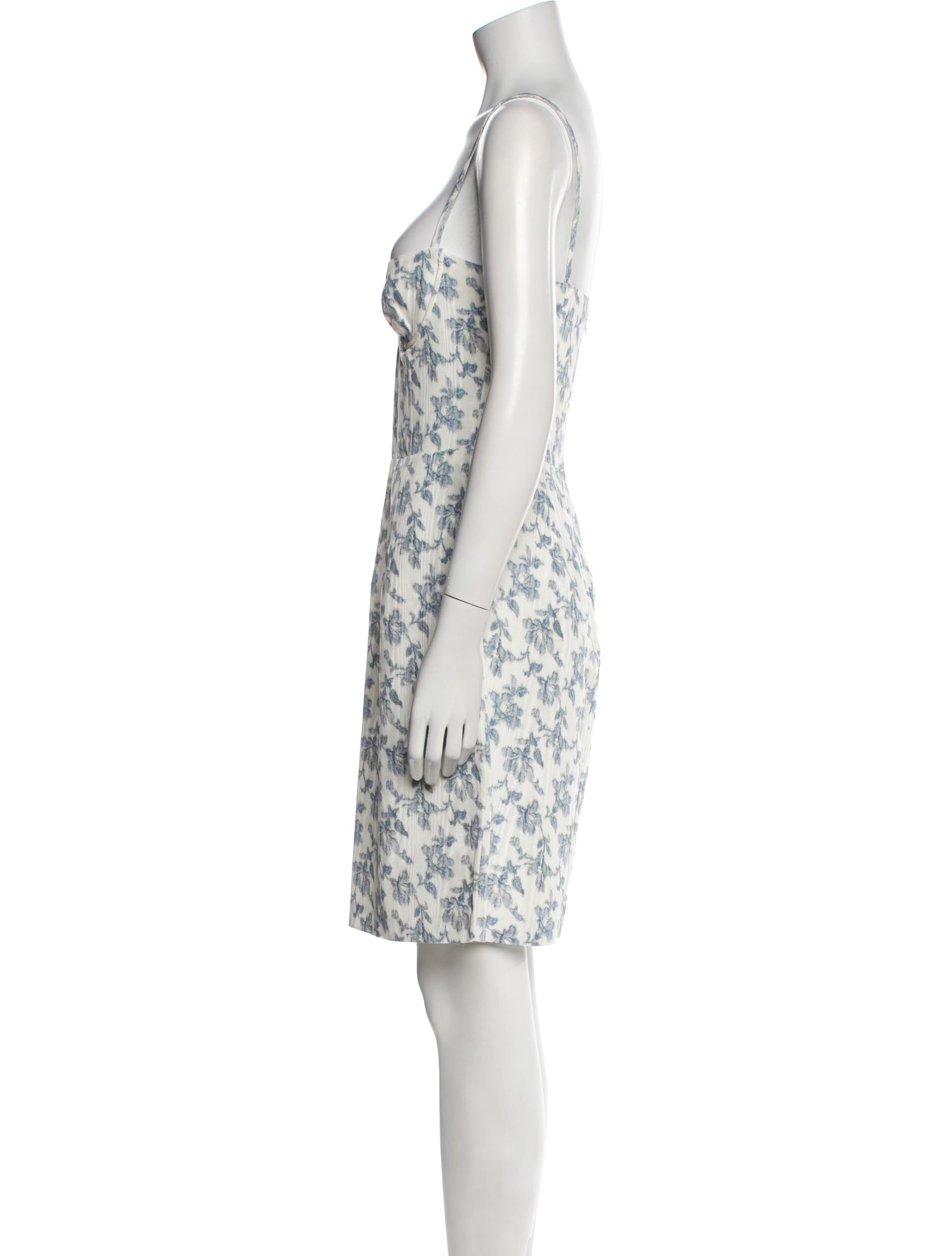 Brock Collection Floral Print Mini Dress