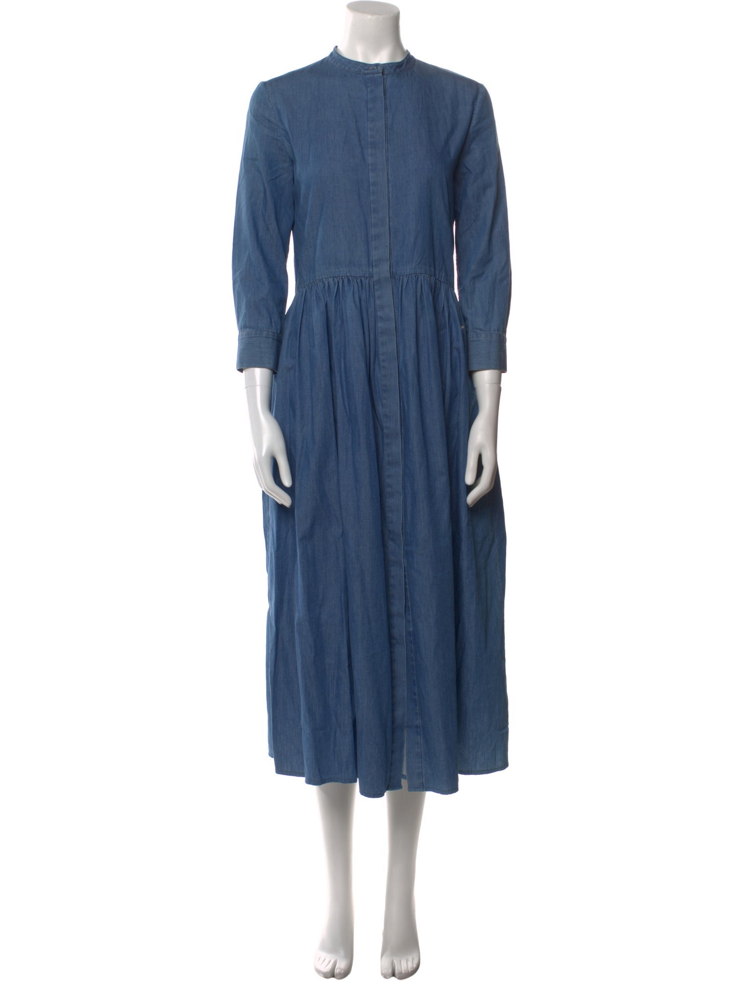 Brock Collection Mock Neck Long Dress