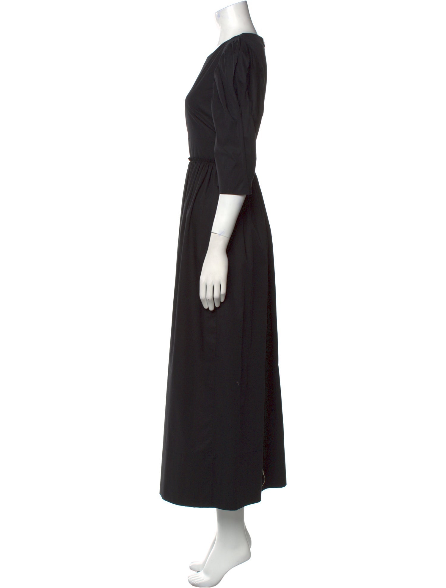 Brock Collection Crew Neck Long Dress