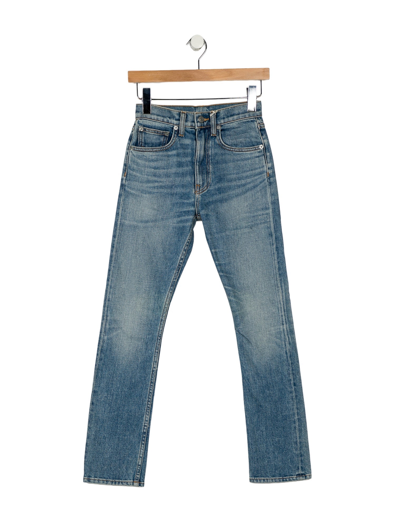 Brock Collection Mid-Rise Straight Leg Jeans w/ Tags
