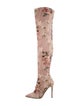 Brock Collection Floral Print Boots