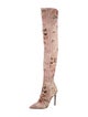 Brock Collection Floral Print Boots