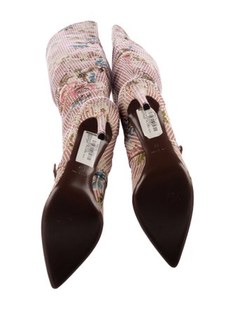 Brock Collection Floral Print Boots