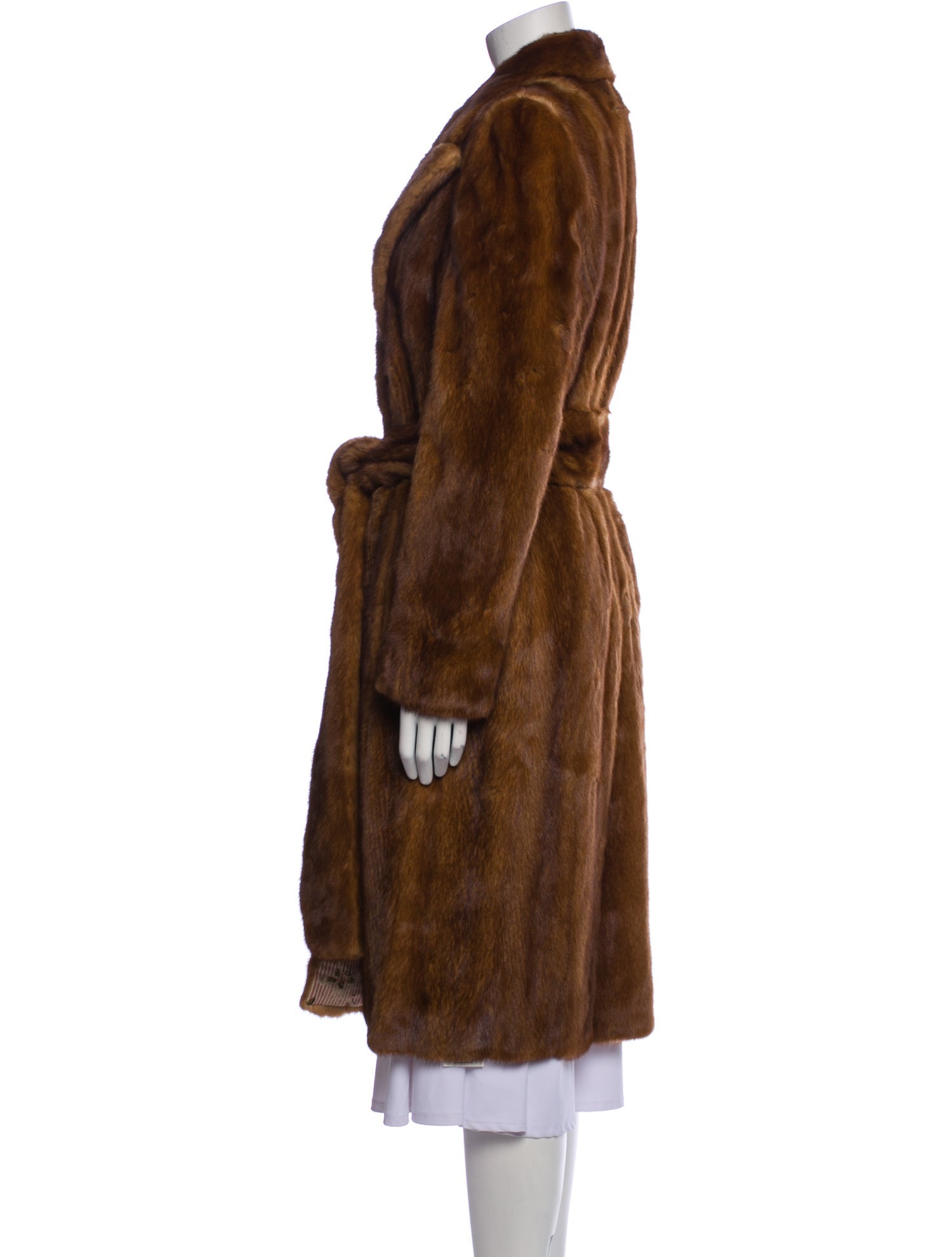 Brock Collection Mink Fur Coat w/ Tags
