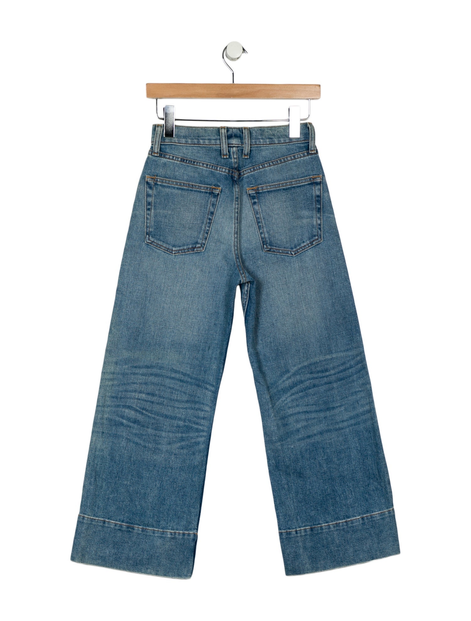 Brock Collection High-Rise Wide Leg Jeans