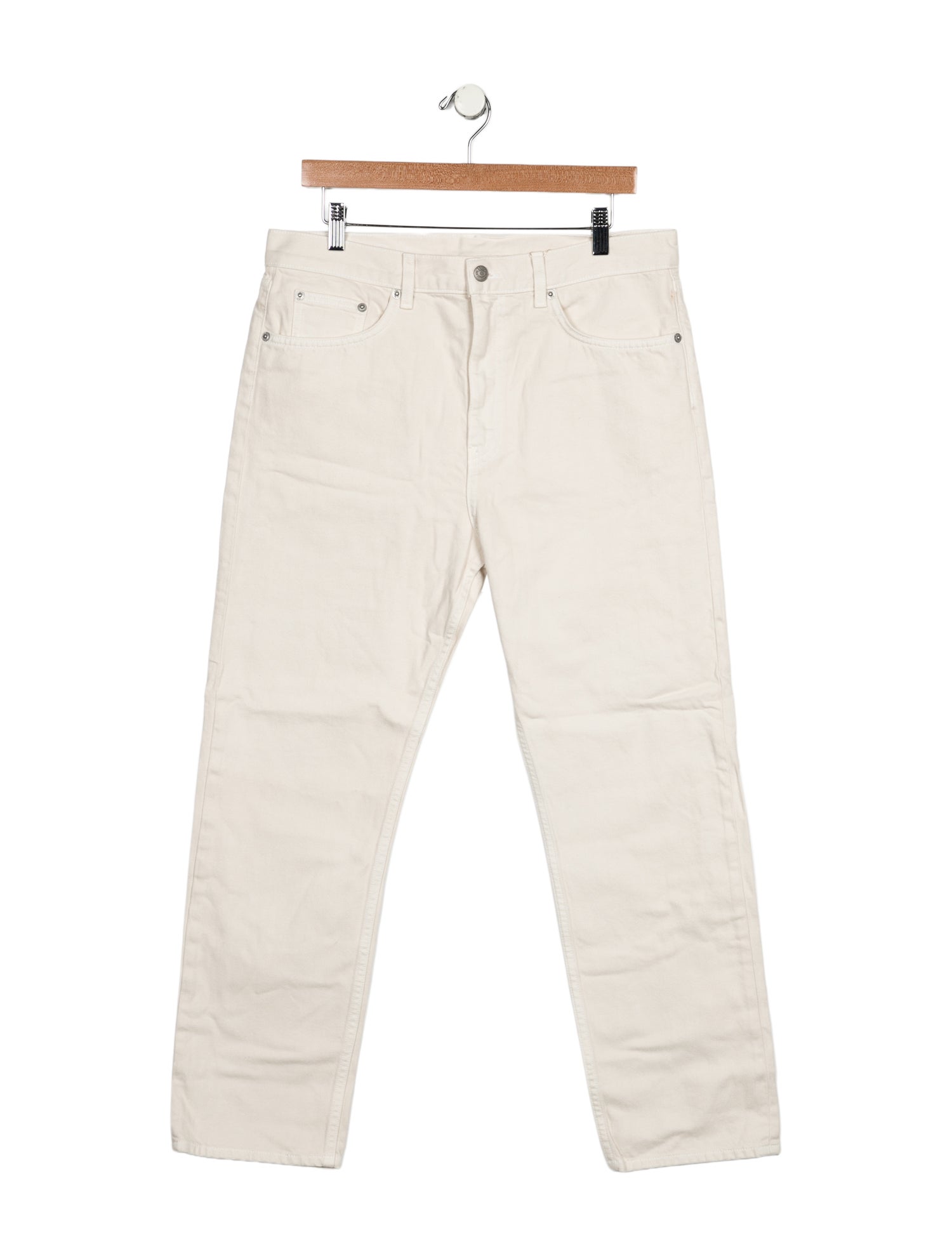 Brock Collection High-Rise Straight Leg Jeans