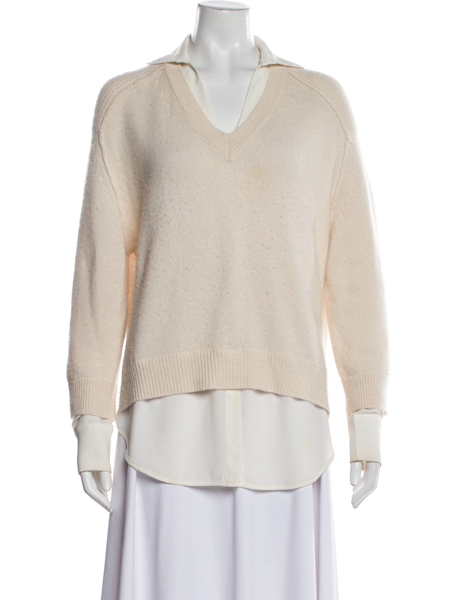 Brock Collection Wool V-Neck Sweater