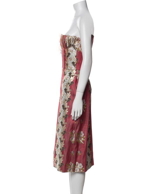 Brock Collection Printed Knee-Length Dress