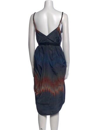 Brock Collection Printed Midi Length Dress