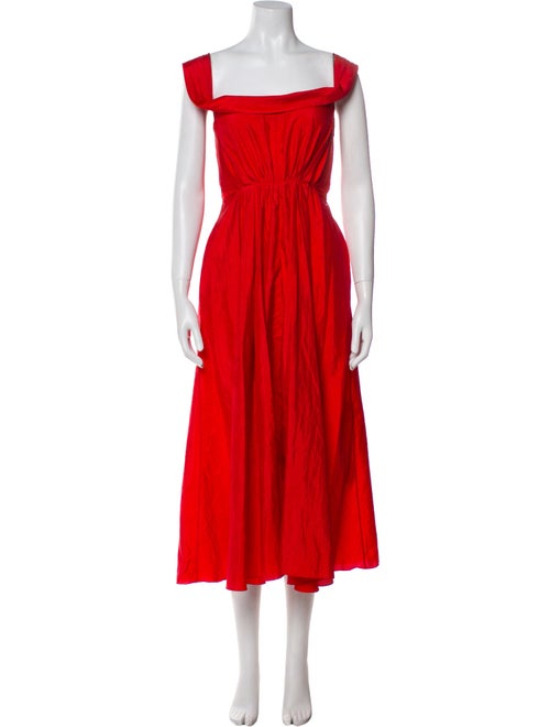 Brock Collection Nylon Midi Length Dress