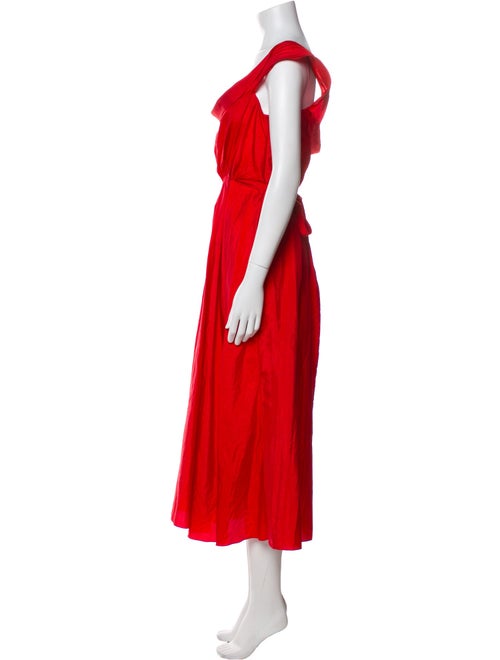 Brock Collection Nylon Midi Length Dress