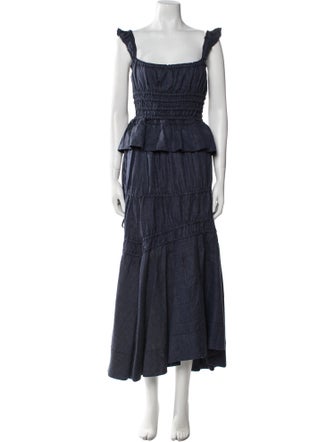 Brock Collection Linen Skirt Set