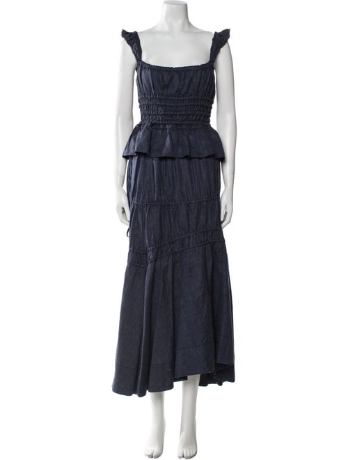 Brock Collection Linen Skirt Set