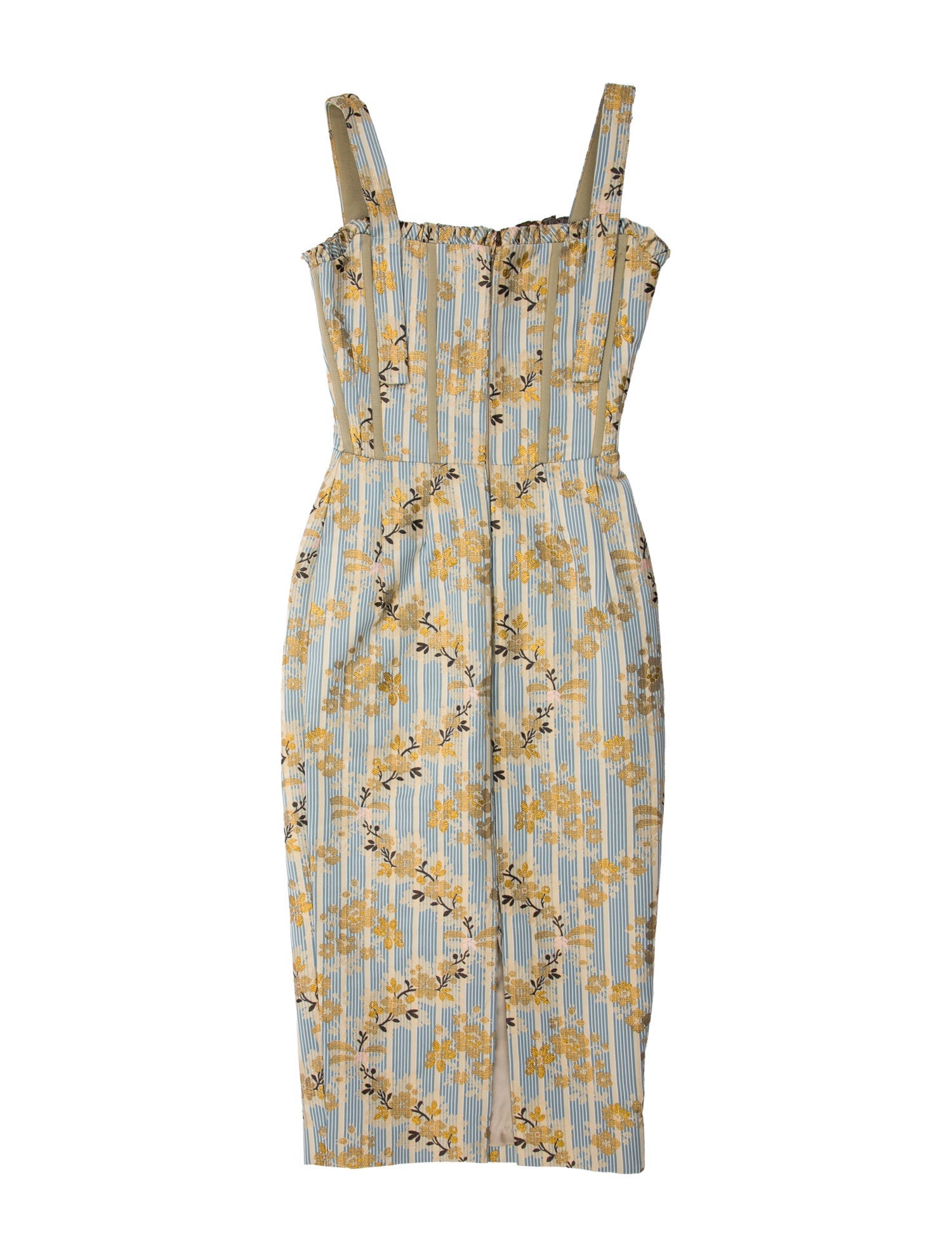 Brock Collection Printed Midi Length Dress
