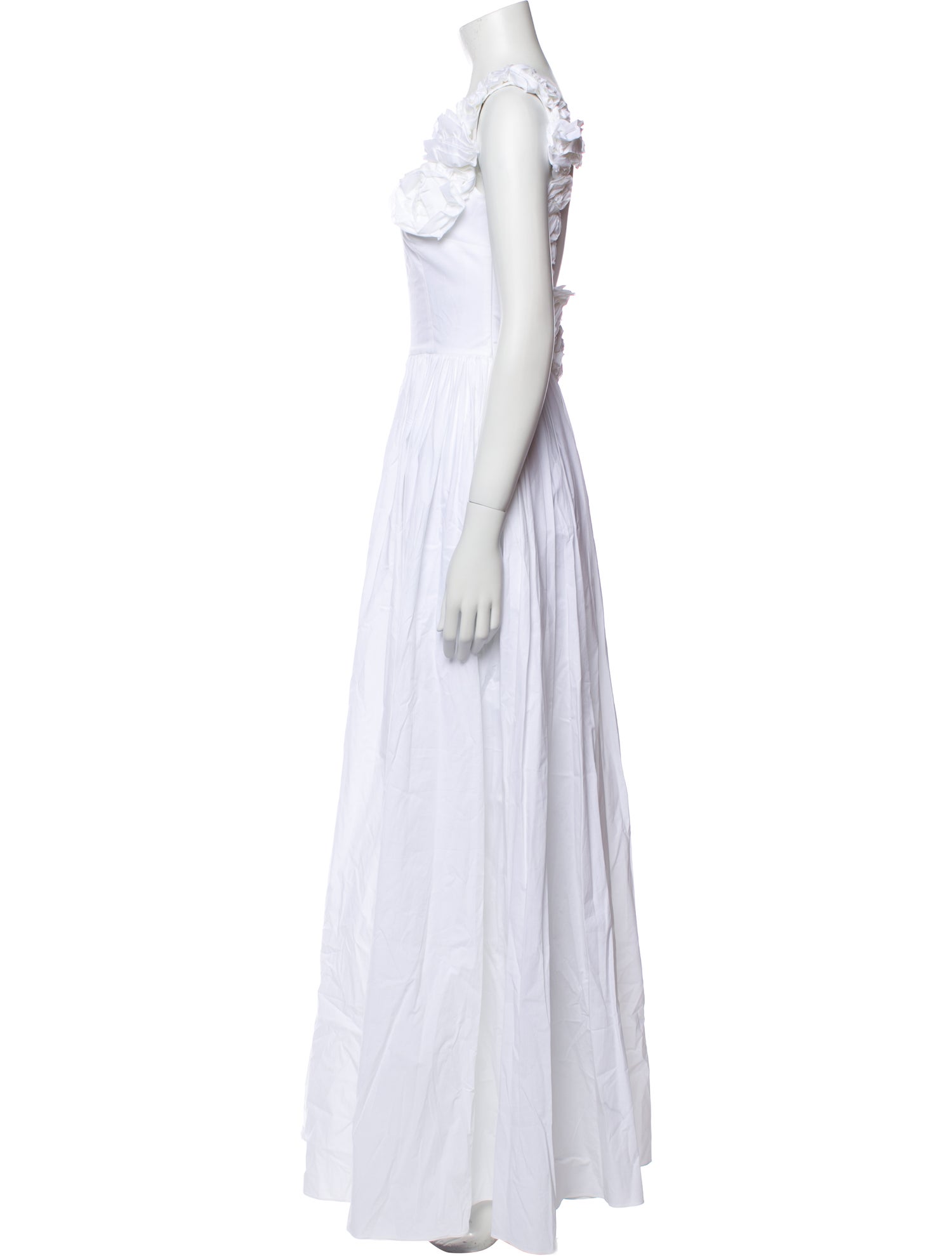 Brock Collection Square Neckline Long Dress w/ Tags