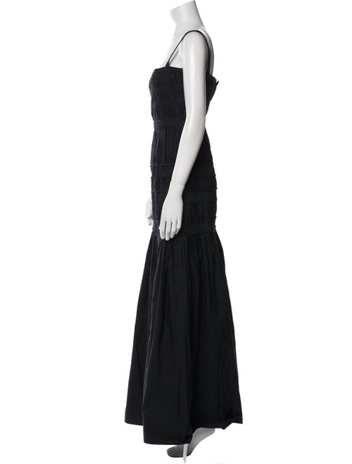 Brock Collection Square Neckline Long Dress
