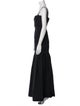 Brock Collection Square Neckline Long Dress