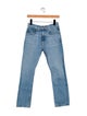 Brock Collection High-Rise Straight Leg Jeans