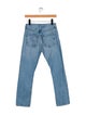Brock Collection High-Rise Straight Leg Jeans