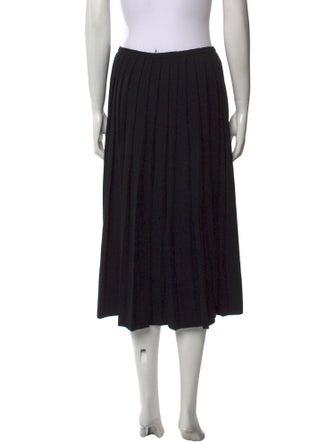 Brock Collection Pleated Accents Knee-Length Skirt