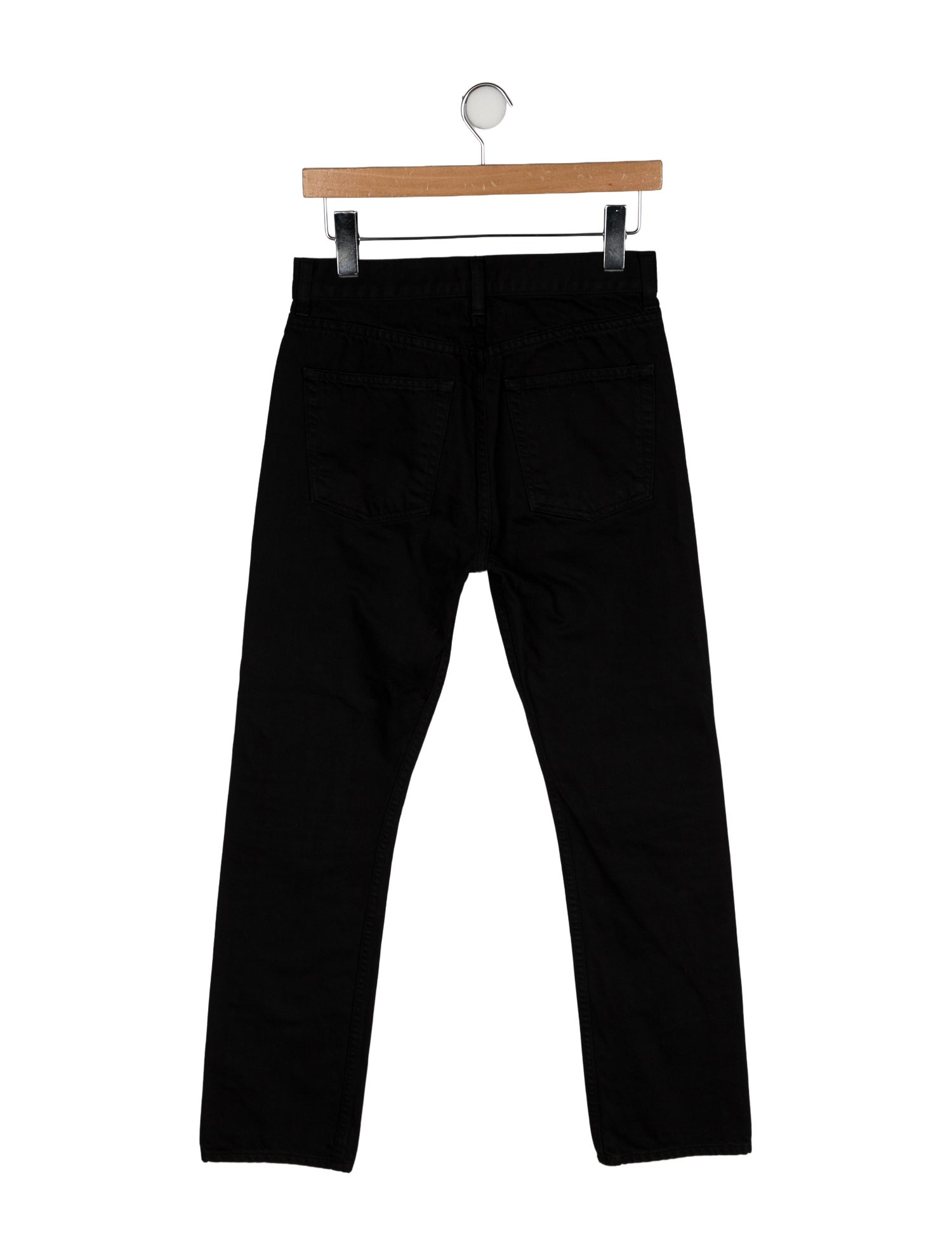 Brock Collection High-Rise Straight Leg Jeans