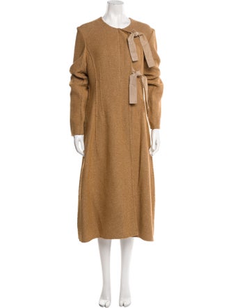 Brock Collection Virgin Wool Trench Coat