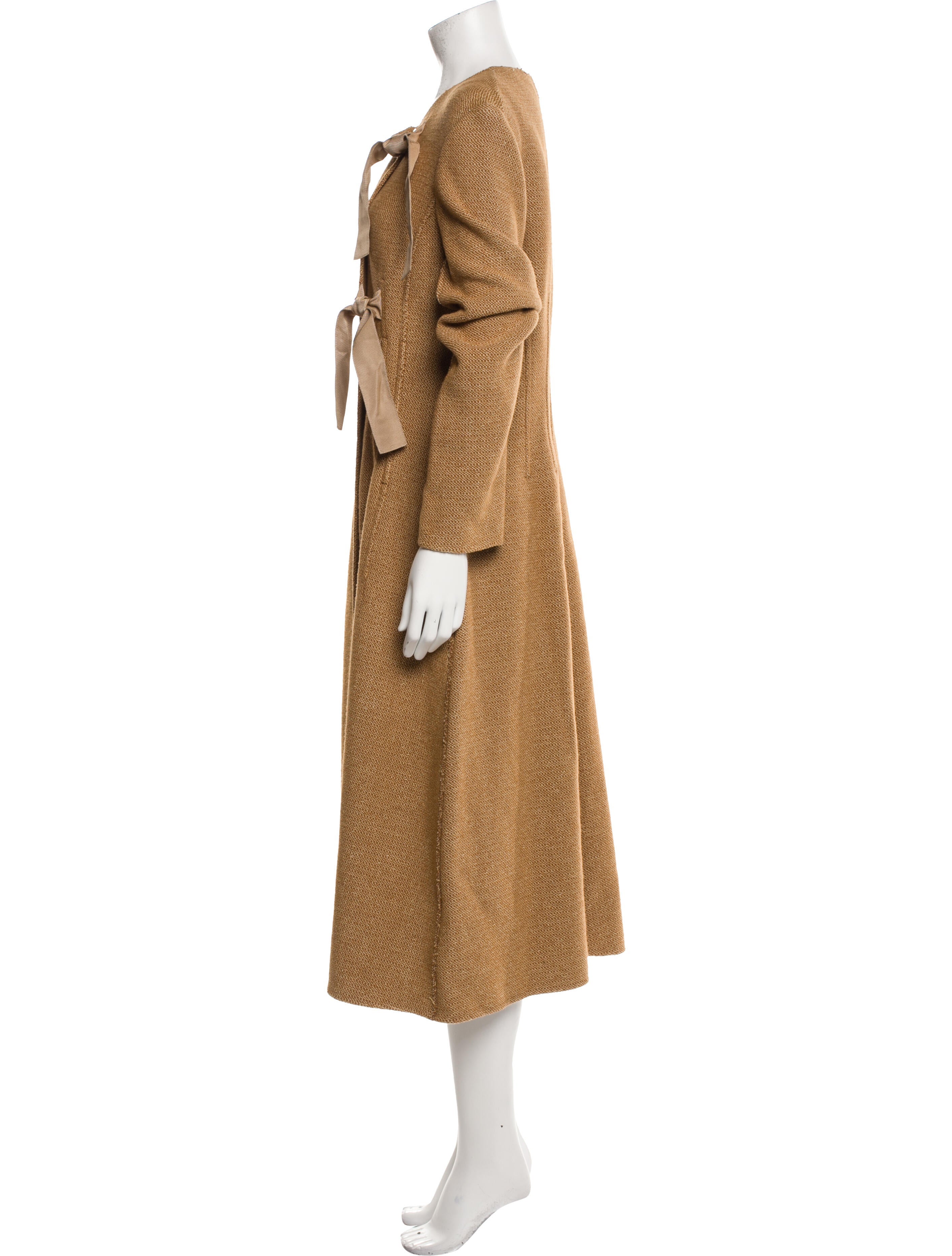 Brock Collection Virgin Wool Trench Coat